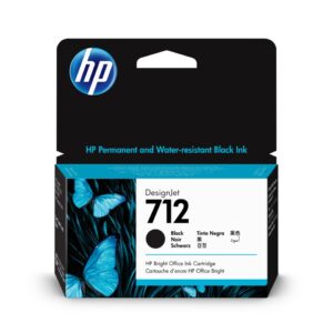 HP 712 Black Ink 38ml Cartridge