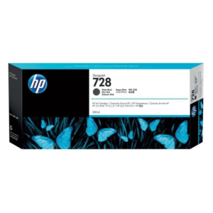 HP 728 300ml Black Ink cartridge