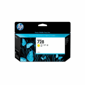 HP 728 130ml Yellow Ink Cartridge